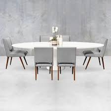 If you like to entertain, this is a great option. Ubud Round Dining Table Oval Table Dining Dining Table Marble Oval Dining Room Table