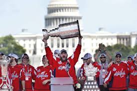 Alex ovechkin at his parent's house in russia, showing their collection of ovi's hockey career! Stanley Cup Champion Capitals To Visit Trump At White House
