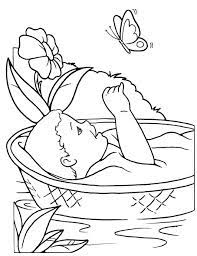 Desenhos Biblicos Para Colorir De Moises