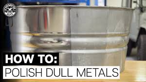 Using fine sandpaper, sand off any remaining areas of rust. How To Polish Dull Oxidized Metal Heavy Metal Polish Chemical Guys Youtube
