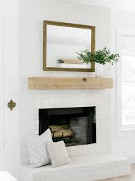 Check spelling or type a new query. White Brick Fireplace New Side Table Tip For Long Lasting Flowers Favorite Pitchers As Vases Laine And Layne