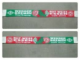 Überraschend nicht im aufgebot ist auch angreifer milot rashica. S1342 Schal Sv Werder Bremen Rot Weiss Essen Bundesliga Fussball Ultras Dfb Ebay