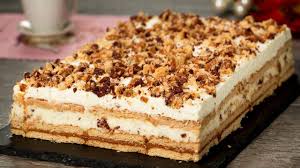 Fraisier(gateau facile), gâteau facile au potimarron et aux épices (ou autre cucurbitacée), gâteau facile au yaourt. Recette De Gateau Sans Cuisson Facile Et Rapide Gateau De Biscuits Lion Savoureux Tv Youtube