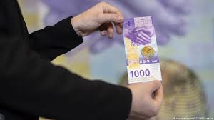 Europe banknote for gift collection euro 5 10 20 50 100 200 500 1000 gold foil plated waterproof dollar bills. 1000 Franken Scheine Neu Aufgelegt Wirtschaft Dw 07 03 2019