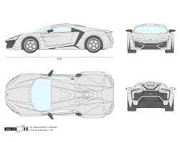 Lykan Hypersport Blueprint Download Free Blueprint For 3d Modeling Lykan Hypersport Concept Car Design Cool Car Drawings