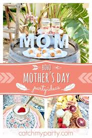 Birthday Ideas For Mother Mother S Day Boho Mother S Day Catch My Party Boho Birthday Party Tribal Birthday Party Birthday Brunch