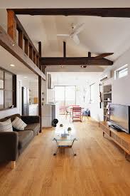 勾配天井 小屋梁 リビングダイニング 戸建て リノベーション スタイル工房 自宅で インテリアアイデア 住宅