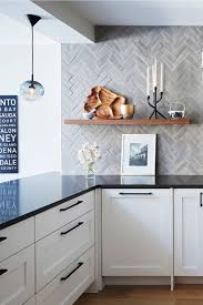 Peel and stick tile backsplash herringbone decorative wall tile sticker 3d self adhesive for kitchen bathroom laundry, pure white, 12x12, 5 sheets. 42 Colorfull Herringbone Backsplash Ideas Trendy