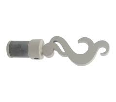 Lot De 2 Embouts Inspire Ivoire Mat Pour Barre De Vitrage Diam 8 10 Mm Leroy Merlin