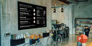 10 original menu design ideas italianbark. How To Easily Create Digital Menu Boards With Powerpoint Free Templates