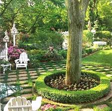 22 Beautiful Flower Beds Around Trees Decor Home Ideas Landscaping Around Trees Raised Garden Landscape Design
