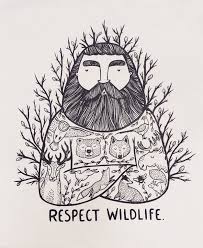 Respect Wildlife Animal Friendly Tote Bag Eco Cotton Etsy Wildlife Animals Wildlife Pet Gifts