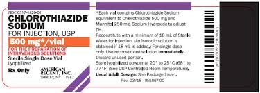 Image result for Chlorothiazide