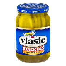 Vlasic offers several flavors and sizes of pickles, peppers and relish. Vlasic Bread And Butter Stacker 16 Oz Gj Curbside