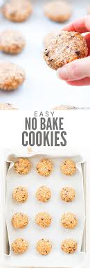 Healthy No Bake Cookies Don T Waste The Crumbs Recipe In 2020 No Bake Cookies Healthy No Bake Cookies Healthy Desserts Easy