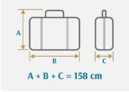 21.6 x 15.7 x 7.8; Baggage Allowance Oman Air