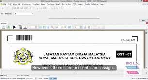 Goods and services tax (gst) will be implemented on 1 april 2015. Gst 46 Auto Assigning Msic Code Youtube