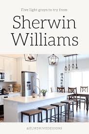 I've heard (and seen) plenty of horror stories of friends who finally decide on a nice neutral light gray color, only to end up with walls that are too purple, too blue. Five Shades Of Light Gray By Sherwin Williams Cool And Warm Undertones