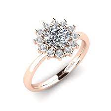 The Rose Gold Engagement Rings Can Get Customized According To Your Choice Rose Gold Engagement Ring White Gold Engagement Rings Engagement Rings