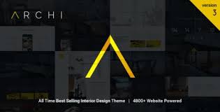 Nulled Archi V3 5 30 Interior Design Wordpress Theme Interior Design Website Interior Design Website Templates Wordpress Website Design