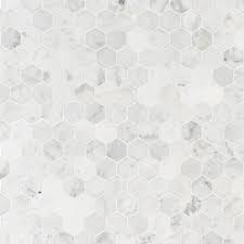May be used in some exterior applications, depending on geographic location. Msi Carrara 2 X 2 Marble Honeycomb Mosaic Wall Floor Tile Reviews Wayfair