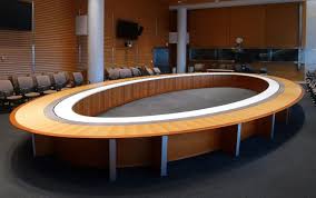 At the center of this set is a sturdy white and grey high gloss lacquer finish. What We Do Best Custom Conference Room Table Paul Downs Custom