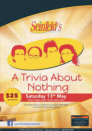 For many people, math is probably their least favorite subject in school. Alice Springs Convention Centre Seinfeld Trivia Sat 13th May Love The Show You Ll Love This Trivia Night As It S All Seinfeld Themed Questions Answers Prizes And Food