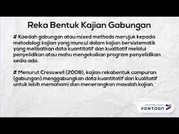 Dilihat dari bentuknya, format proposal penelitian bisa adapun untuk struktur atau bentuk atau model dari isi dan tata urut proposal penelitian kualitatif dan contoh proposal penelitian kuantitatif. Soalan 5 Reka Bentuk Kajian Youtube