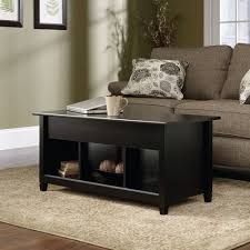 Yellow coffee table rustic apartment. Sauder Edge Water Lift Top Coffee Table Estate Black Walmart Com Walmart Com