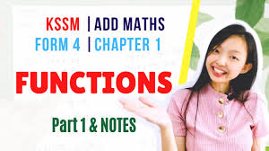 Let me share to you my notes while i was in high school. Form 4 Add Maths Chapter 1 Functions Bella Maths Tuition è´æ‹‰æ•°å­¦è¯¾å ‚