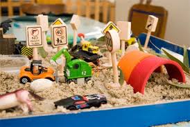 Sand Tray Play Picklebums Sand Tray Sand Tray Ideas Eyfs Sand Tray Therapy