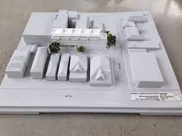 1 200 Scale Da Model For North Sydney Council Massing Models And Terrain Cnc Milled And Main Building 3d Printed Architecturalmodel Maquette Mo Impresion 3d