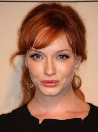 Christina Hendricks Photos Photos Tv Academy Honors Emmy Nominees For Outstanding Writing Hairstyles With Bangs Redhead Makeup Red Hair
