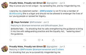 After policy researcher maya forstater was fired from her job at the centre for global development because she shared transphobic comments on twitter, rowling took to social media to show her. Maya Forstater On Twitter The Judgment Quotes Five Part Tweets And In Some Cases Part Sentences From That Discussion