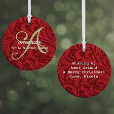 Or add photos to our deluxe ornaments to remember all of the special moments of 2017. Personalized 2 Sided Christmas Ornament Name Meaning Christmas