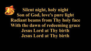 Silent Night Lyrics Christmas Carol Christmas Song 2011 Piano And Voice Music Youtube