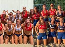 The bottoms are not to cover 'more than 10cm on any sides.' the men's team. Fans Are Ready To Pay Fine Imposed On Norway S Beach Handball Team Here S Why
