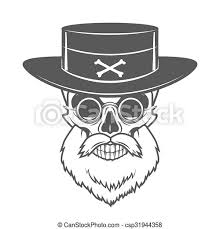 Dessins de tatouage tête de mort et modèles en styles variés après avoir exploré en détail la symbolique du tatouage tête de mort, c'est le moment d'examiner sa mise en pratique. Vagabond Tete Barbe Crane Chasseur Barbu Lunettes T Shirt Vector Logo Vieil Homme Chapeau Template Design Canstock