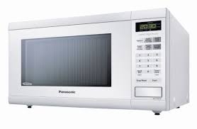 How does a microwave work? Panasonic 1 2 Cu Ft White Mid Size Inverter Microwave Oven Canadian Tire