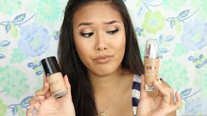 I don't like a foundation that is super matte neither a foundation that is super dewey. Dupes L Oreal True Match Lumi Vs Giorgio Armani Luminous Silk Naohms Youtube