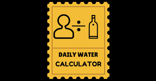daily water intake calculator without