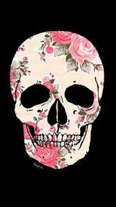 Skull Floral Wallpaper Skull Wallpaper Sugar Skull Wallpaper Skull Wallpaper Iphone