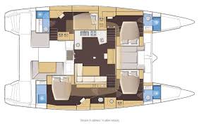 Lagoon 52 4 Cabin Layout Catamaran Catamaran Charter Yacht Charter Croatia