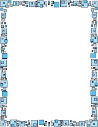 Boxes Frame Cyan Borders For Paper Frame Border Design Simple Background Images