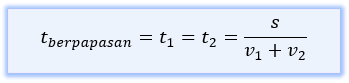 Pada jarak berapa dan pukul berapa keduanya berpapasan? Waktu Jarak Dan Kecepatan Skd Tkd Belajarbro