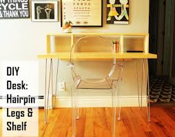 See full list on wikihow.com How To Build A Hairpin Legs Desk With Shelf