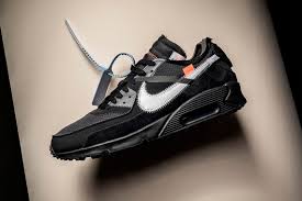 Off White X Nike Air Max 90 Black Rumored To Drop Next Month Nike Air Max 90 Black Nike Air Max Air Max 90 Black