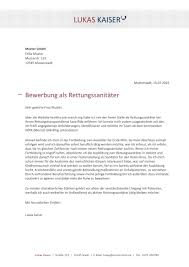 Hier war es mir möglich, den sachkundenachweis. Bewerbungsmuster Rettungssanitater Kostenlose Vorlage
