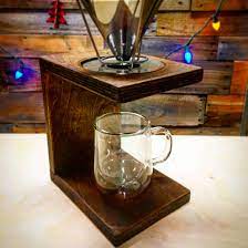 Diy pour over coffee stand. Minimalist Pour Over Coffee Maker Tutorial Lazy Guy Diy