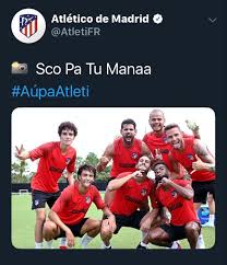 It is heard in the 1:42 mark of the song's official video. Patapaa S Sco Pa Tu Mana Pops Up On Atletico Madrid S Twitter Page Adomonline Com